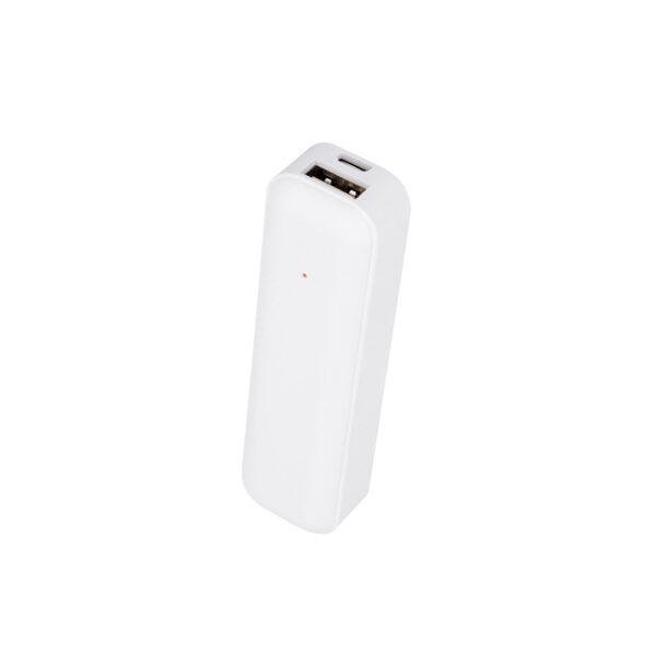 POWERBANK MINI SETTY 2600MAH - BLANCO