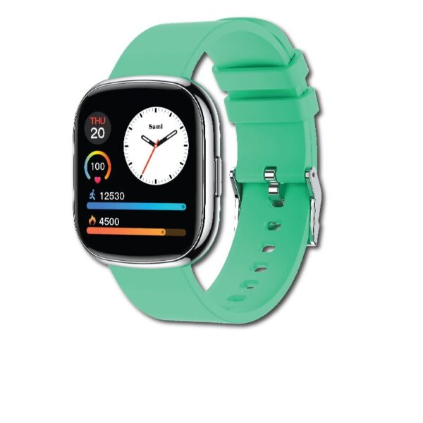 RELOJ SAMI WEARABLE SMARTBAND 3ATM ACE MENTA/PLATA